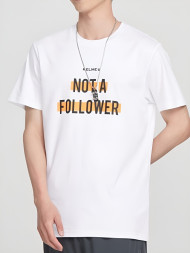 Футболка KELME Round Neck Short Sleeve T-Shirt White