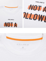 Футболка KELME Round Neck Short Sleeve T-Shirt White