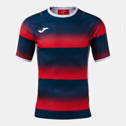 ФУТБОЛКА С КОРОТКИМ РУКАВОМ STONE RUGBY PRO КРАСНЫЙ ТЕМНО-СИНИЙ