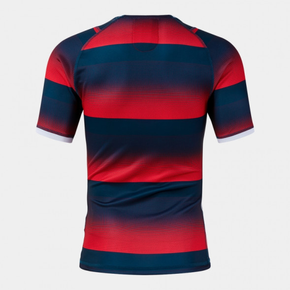 ФУТБОЛКА С КОРОТКИМ РУКАВОМ STONE RUGBY PRO КРАСНЫЙ ТЕМНО-СИНИЙ