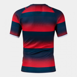 ФУТБОЛКА С КОРОТКИМ РУКАВОМ STONE RUGBY PRO КРАСНЫЙ ТЕМНО-СИНИЙ