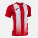 ФУТБОЛКА С КОРОТКИМ РУКАВОМ TIGER VIII КРАСНЫЙ БЕЛЫЙ