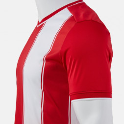 ФУТБОЛКА С КОРОТКИМ РУКАВОМ TIGER VIII КРАСНЫЙ БЕЛЫЙ