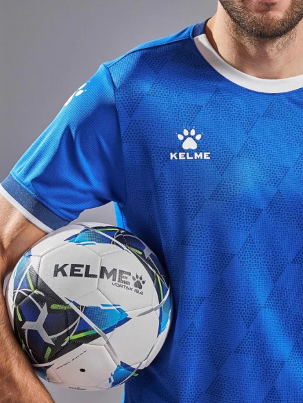 Футбольная форма KELME Short-Sleeved Football Suit (Blue/Dark Blue)