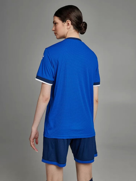 Футбольная форма KELME Short-Sleeved Football Suit (Blue/Dark Blue)