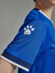 Футбольная форма KELME Short-Sleeved Football Suit (Blue/Dark Blue)