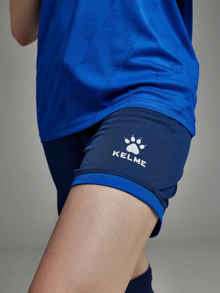 Футбольная форма KELME Short-Sleeved Football Suit (Blue/Dark Blue)