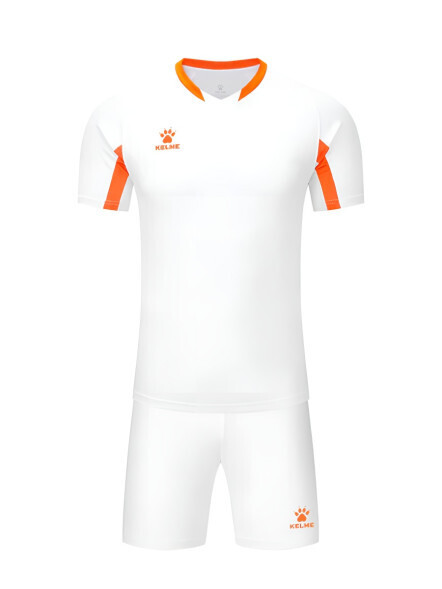 Футбольная форма KELME Football Suit (White/Orange)