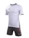Футбольная форма KELME Short Sleeve Football Uniform (White/Dark Grey)