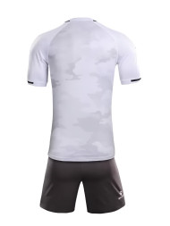 Футбольная форма KELME Short Sleeve Football Uniform (White/Dark Grey)