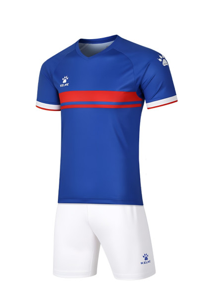Детская футбольная форма KELME Football Uniform Set (Blue/White)