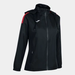 Женский дождевик JOMA ALASKA Черный-красный