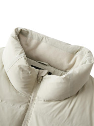 Пуховик KELME Regular Stand-up Collar Down Jacket Beige