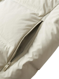 Пуховик KELME Regular Stand-up Collar Down Jacket Beige