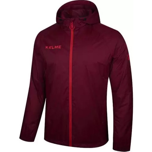 Ветровка KELME Windproof Rain Jacket Burgundy