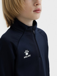 Детская олимпийка KELME Children's Pullover (plus Fleece) Dark Blue