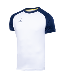 Футболка игровая JOGEL CAMP Reglan Jersey, белый/темно-синий, детский