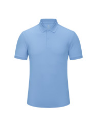 Футболка-поло KELME Short Sleeve Polo Shirt Light Blue