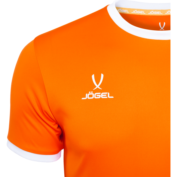 Футболка футбольная JÖGEL CAMP Origin, оранжевый/белый