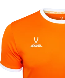 Футболка футбольная JOGEL CAMP Origin, оранжевый/белый