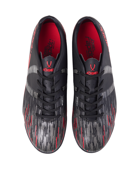 БЕЗ УПАКОВКИ Бутсы многошиповые JOGEL Rapido TF Black/grey