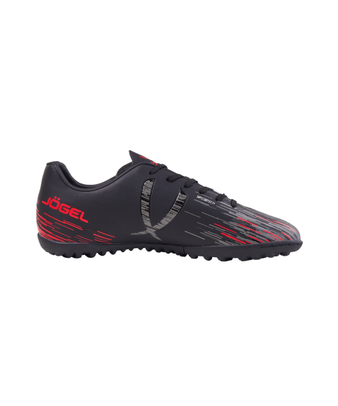 БЕЗ УПАКОВКИ Бутсы многошиповые JOGEL Rapido TF Black/grey