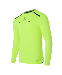 Футболка судейская с длинным рукавом JOGEL DIVISION PerFormDRY Referee LS Tee, желтый неон