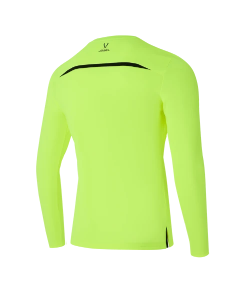 Футболка судейская с длинным рукавом JOGEL DIVISION PerFormDRY Referee LS Tee, желтый неон