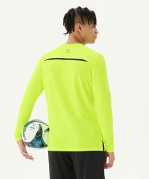 Футболка судейская с длинным рукавом JOGEL DIVISION PerFormDRY Referee LS Tee, желтый неон