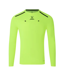 Футболка судейская с длинным рукавом JOGEL DIVISION PerFormDRY Referee LS Tee, желтый неон