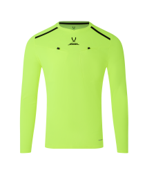 Футболка судейская с длинным рукавом JOGEL DIVISION PerFormDRY Referee LS Tee, желтый неон