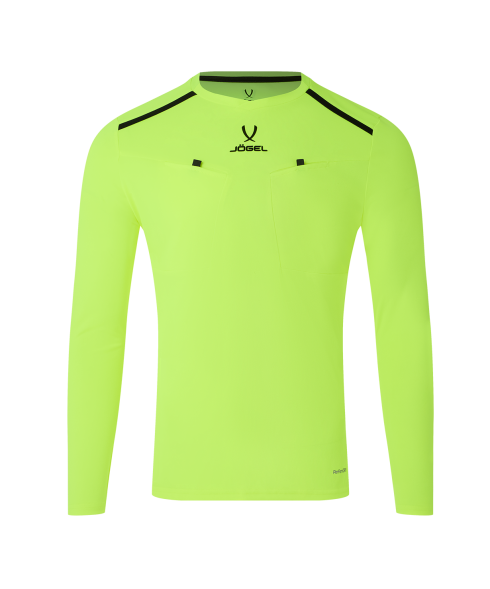 Футболка судейская с длинным рукавом JOGEL DIVISION PerFormDRY Referee LS Tee, желтый неон
