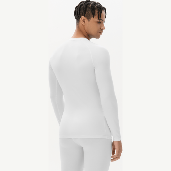 Футболка компрессионная с длинным рукавом JOGEL PerFormDRY Baselayer LS Tee, белый