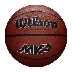 Мяч баск. WILSON MVP, WZ3018703XB, р.7, резина, бутил.камера, коричневый