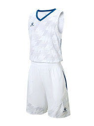 Детская баскетбольная форма KELME Basketball Clothes (White/Blue)