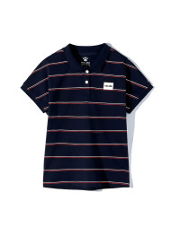 Детская футболка-поло KELME Boys Short Sleeve T-Shirt Dark Blue