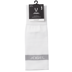 Гетры футбольные JÖGEL CAMP ADVANCED SOCKS 00, белый/серый