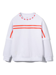 Детский свитшот KELME Round Neck Sweater White