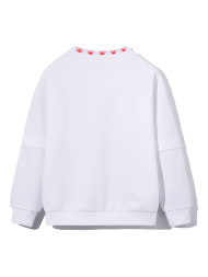 Детский свитшот KELME Round Neck Sweater White