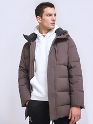 Пуховик KELME Mid-Length Down Jacket Brown
