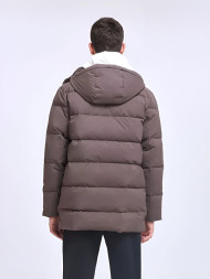 Пуховик KELME Mid-Length Down Jacket Brown