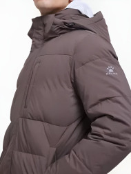 Пуховик KELME Mid-Length Down Jacket Brown