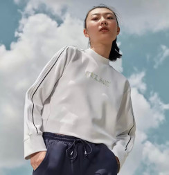 Свитшот KELME Round Neck Sweater White
