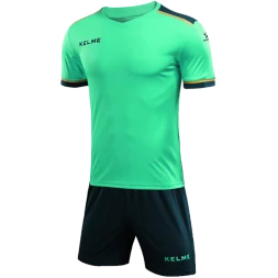 Форма футбольная KELME SHORT SLEEVE FOOTBALL SET (8351ZB1158-328) Мятный/Темно-зеленый M (Teal/Blue-green)