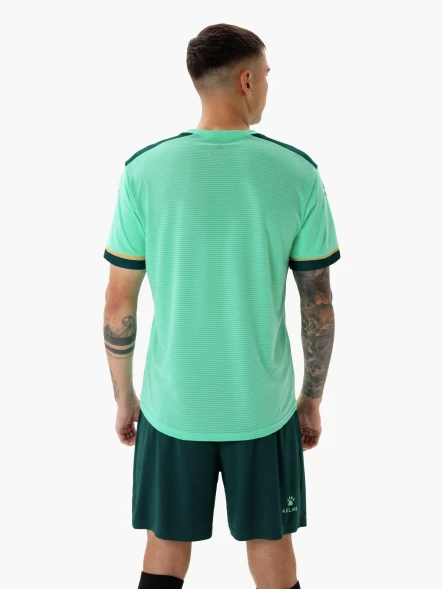 Форма футбольная KELME SHORT SLEEVE FOOTBALL SET (8351ZB1158-328) Мятный/Темно-зеленый M (Teal/Blue-green)