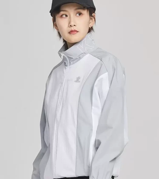 Ветровка KELME Woven Jacket (White/Grey)