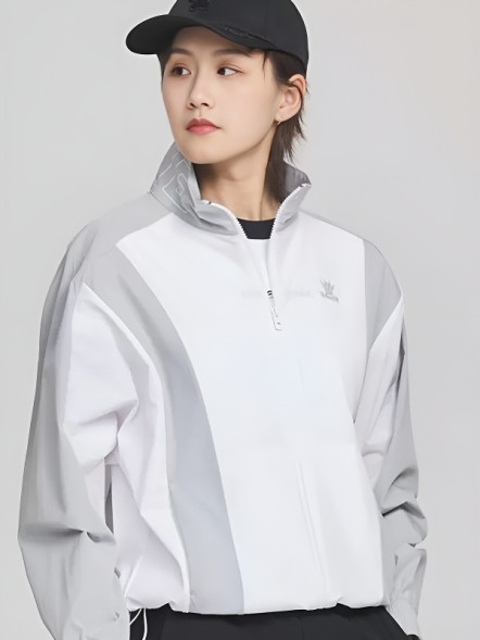 Ветровка KELME Woven Jacket (White/Grey)