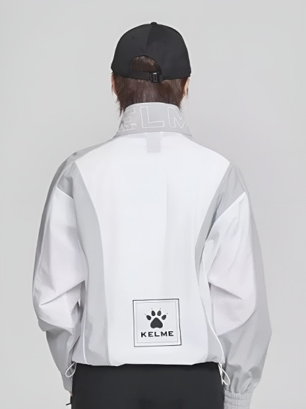 Ветровка KELME Woven Jacket (White/Grey)