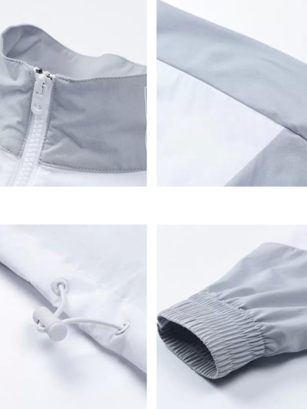 Ветровка KELME Woven Jacket (White/Grey)