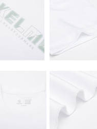 Футболка KELME Round Neck Short Sleeve T-Shirt White